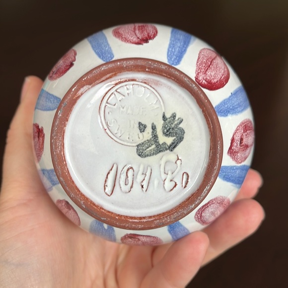 Mid Century Swedish Laholm Vase - Picture 4 of 4